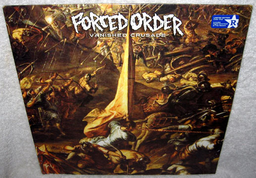 FORCED ORDER "Vanished Crusade" LP (Rev) Gold Vinyl
